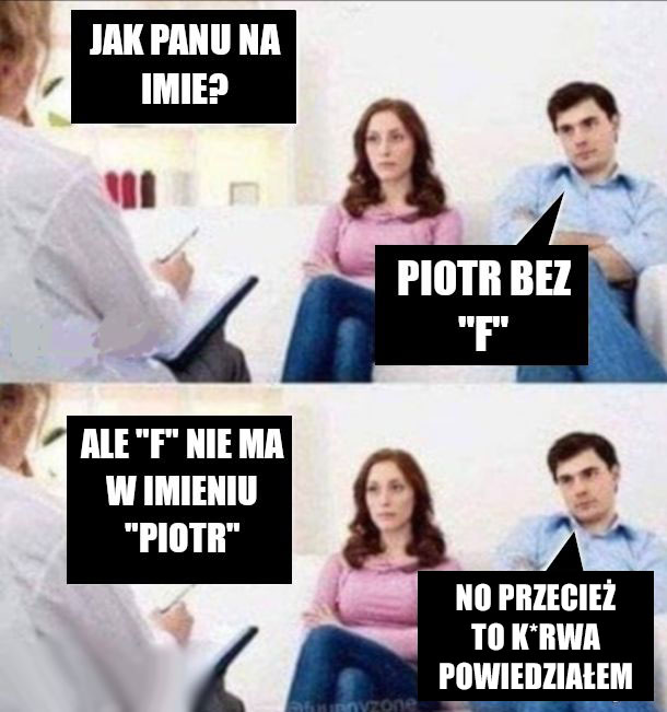 Piotr bez F