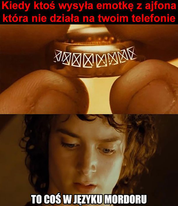 Emotki z ajfona 