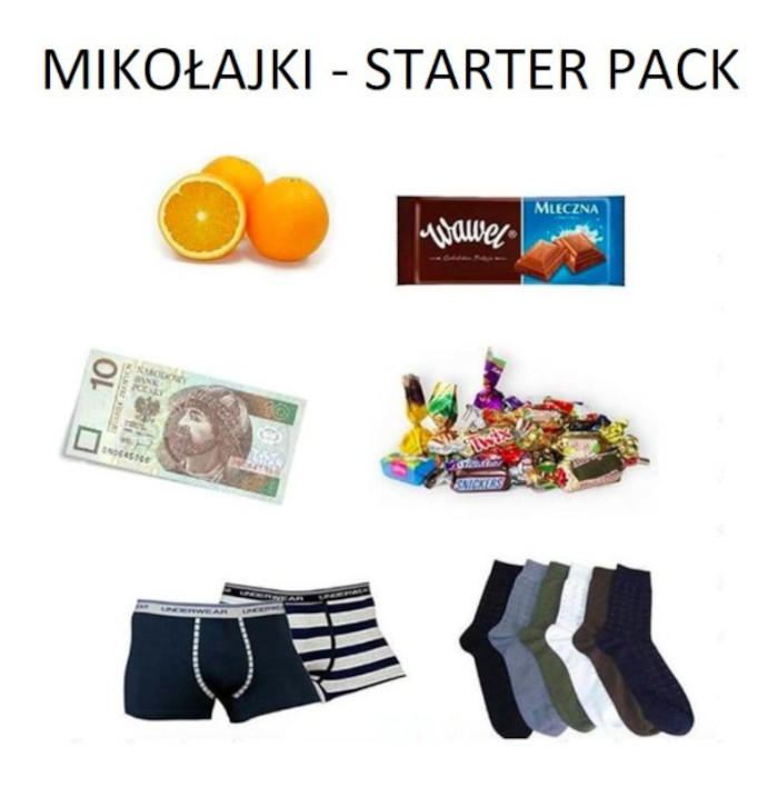 Mikołajkowy starter pack