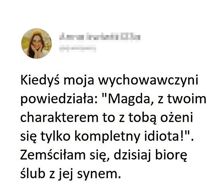 Teraz nauczycielka żałuje tych słów