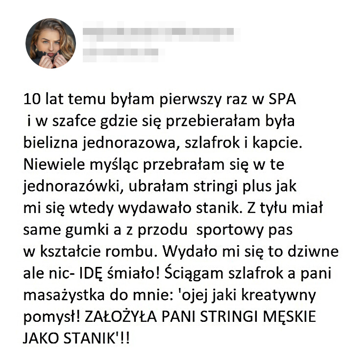 Narobiłam sobie obciachu na wizycie w SPA