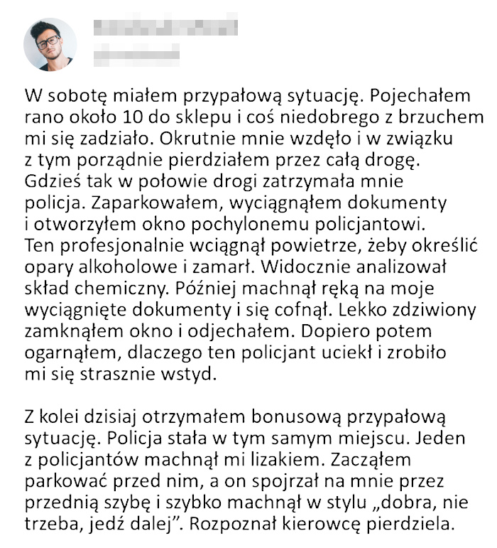 Największy przypał jaki mnie spotkał w życiu