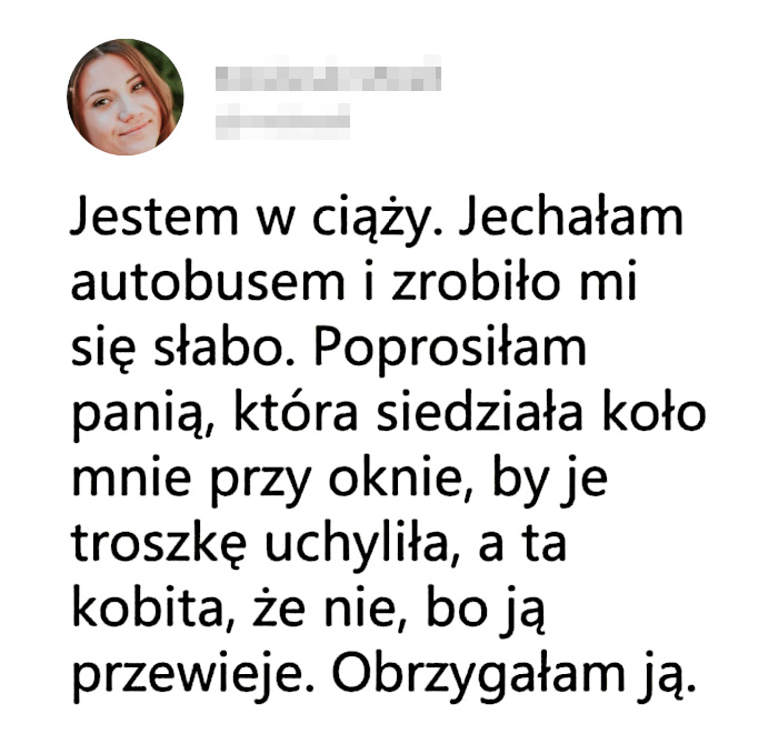 Trochę niezręcznie ale to naturalny odruch