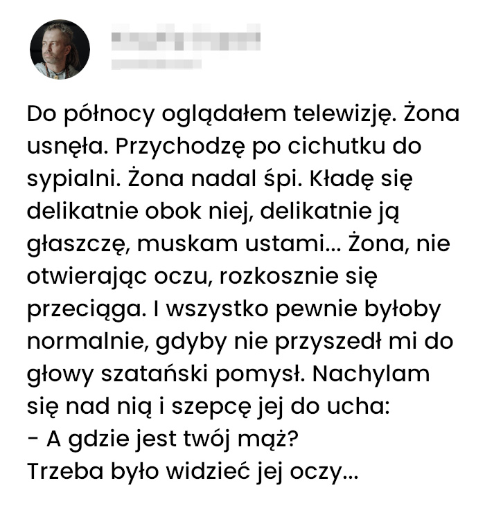 Tego Pranka moja żona długo nie zapomni