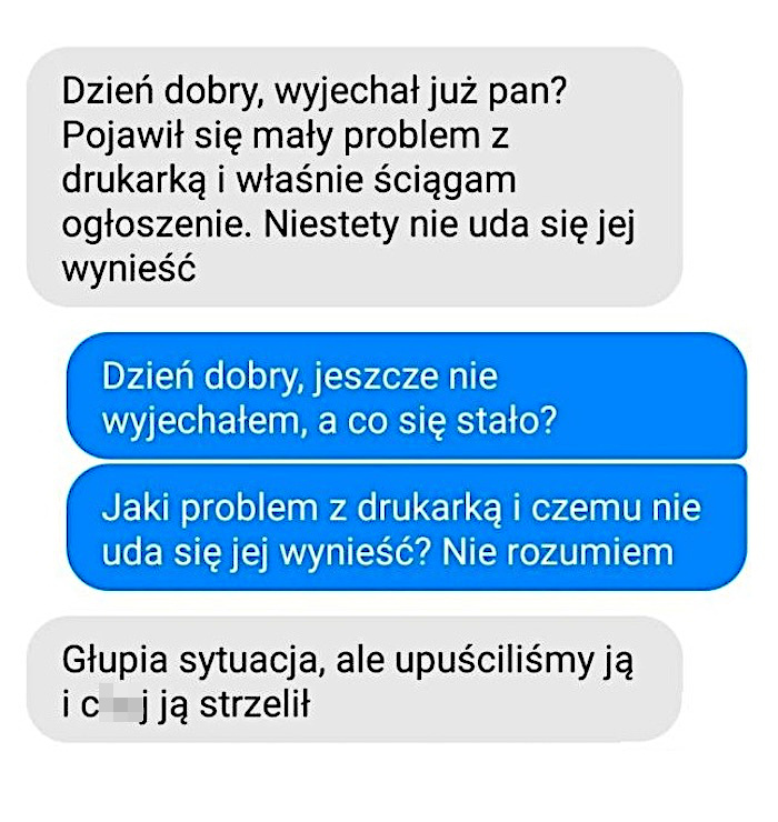 Rzadki problem z ogłoszeniami lokalnymi