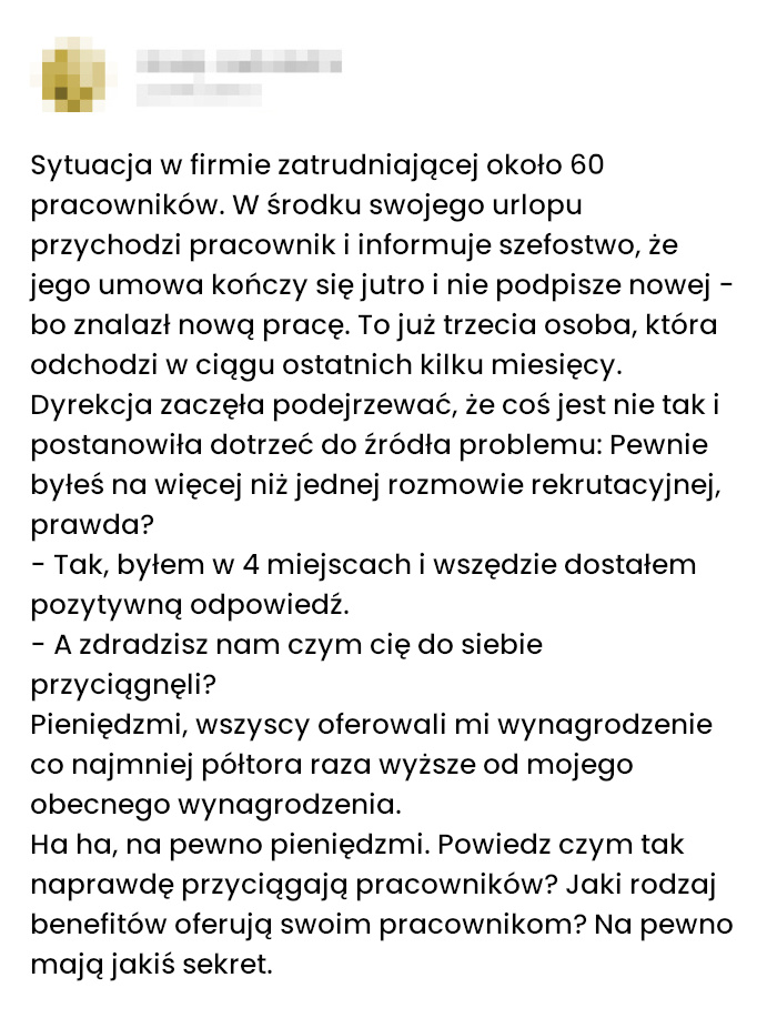 Sekret zatrudnienia w dużych firmach