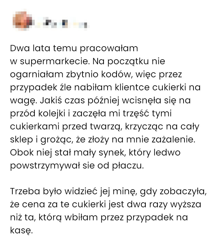 Moje wspomnienia z pracy w supermarkecie