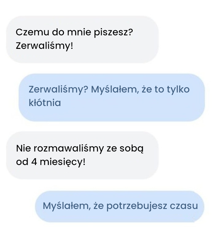 To musiał być związek z mocnym stażem