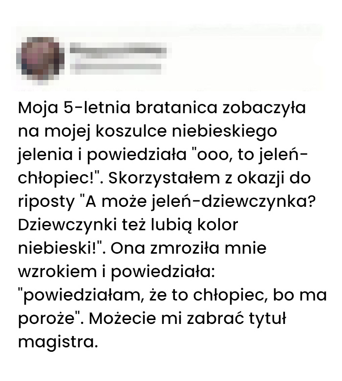 5-letnia mistrzyni logiki