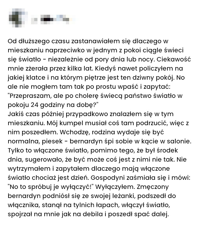 Obsesja na punkcie włączników światła