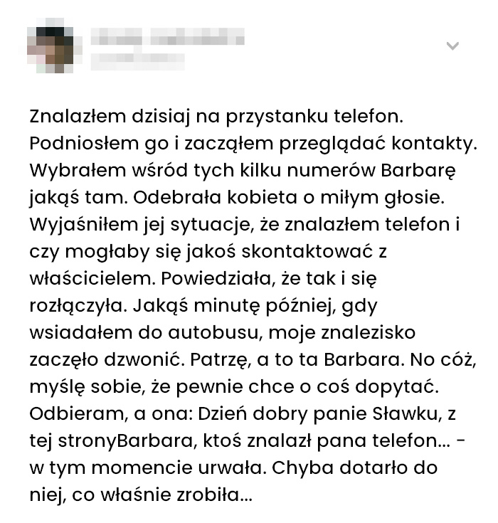 Znaleziona Barbara i zaskakujące odkrycie