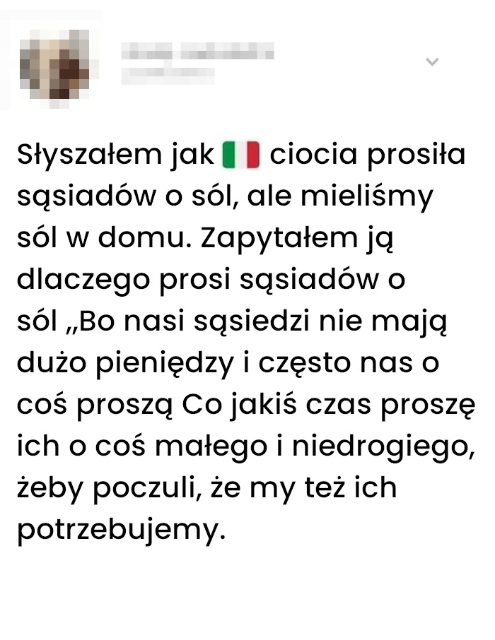 Cenna lekcja od Cioci