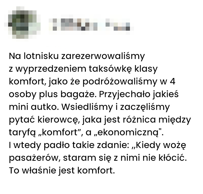 Jak działa opcja Komfort wg Kierowcy
