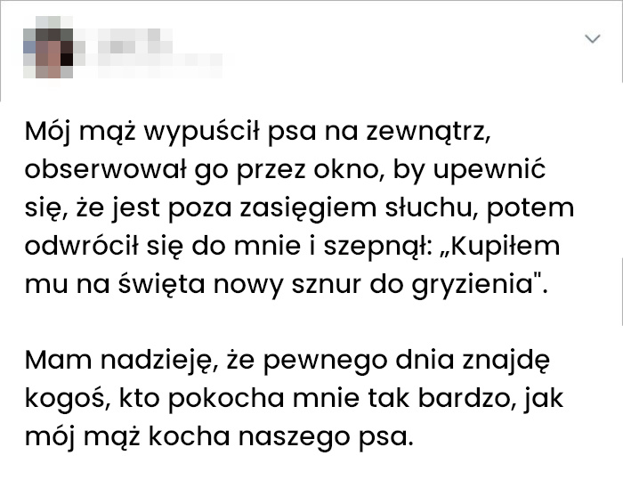 Miara miłości wg sposobu męża