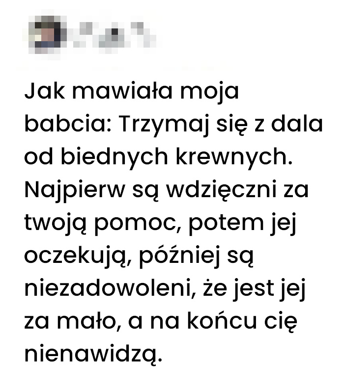 Życiowa mądrość babci