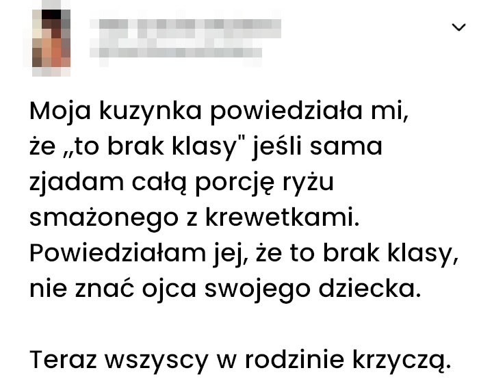 Kiedy rozmowa przy stole zamienia się w rodzinny dramat