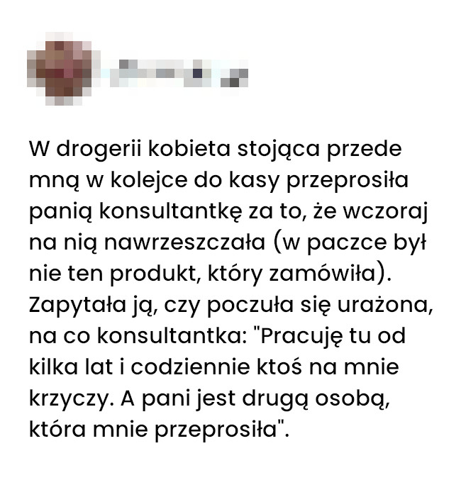 Przeprosiny po latach krzyków