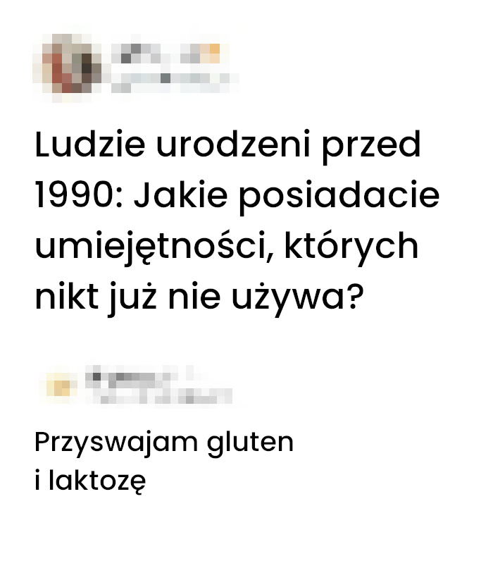 Zaginione moce osób z przed lat 90