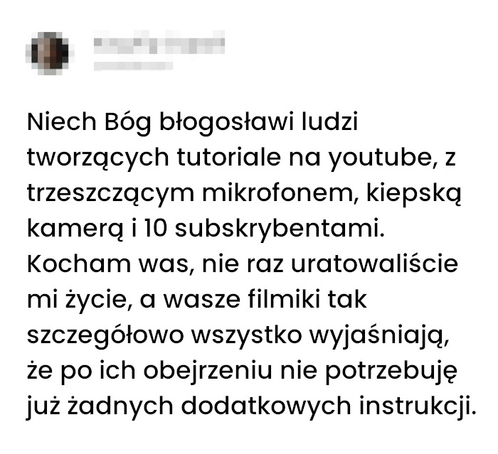 Kiedy 10 subskrybentów ratuje dzień