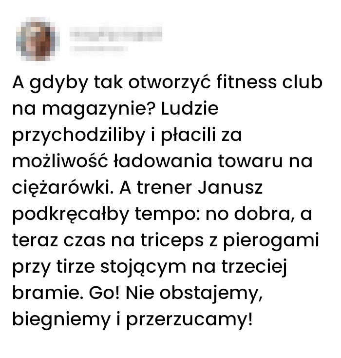 Crossfit na magazynie czyli siłownia dla twardzieli