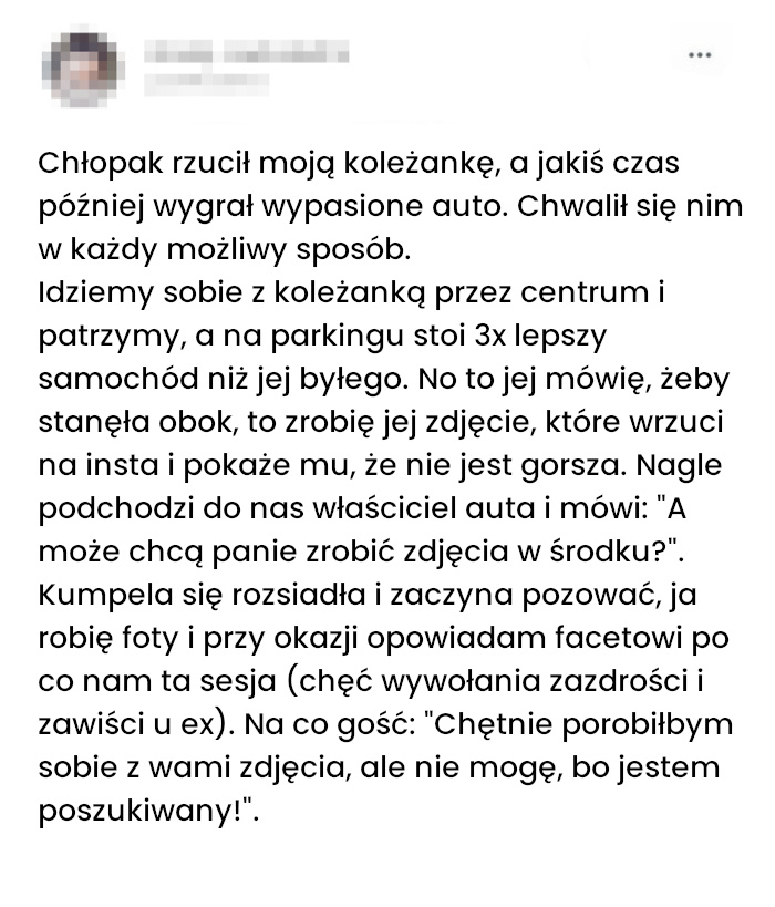 Kiedy zazdrość spotkała poszukiwanego