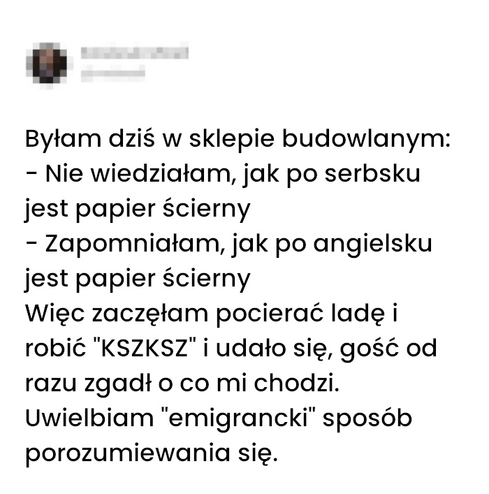 Jak pocierając ladę znalazłam sposób na emigranckie życie