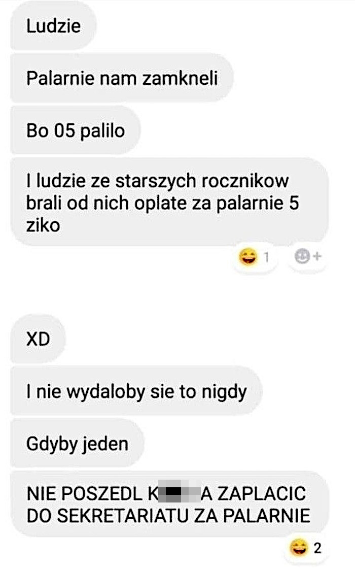 Jak jedna osoba zlikwidowała szkolną palarnie