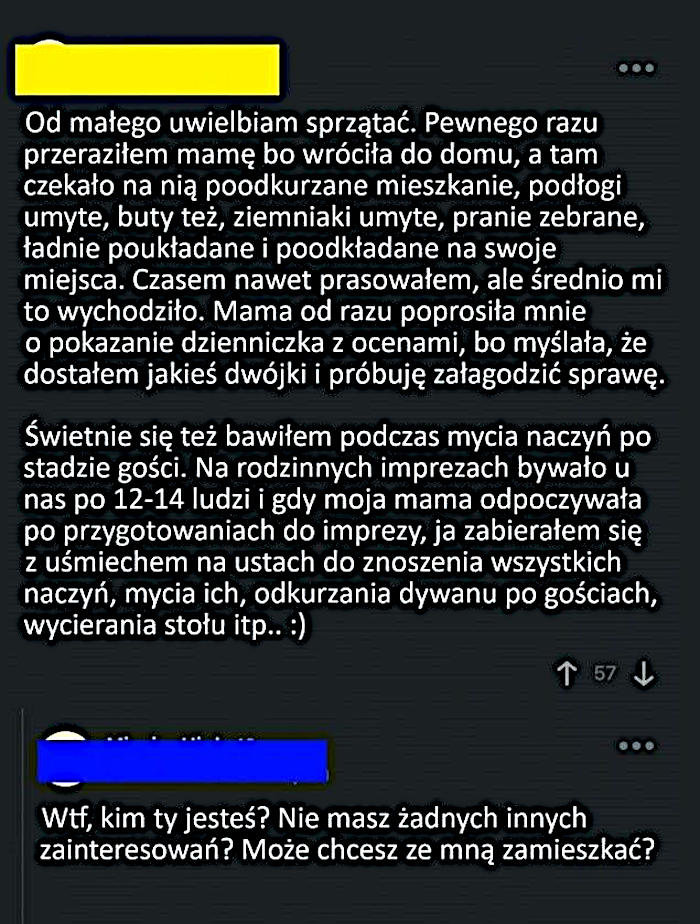 Dziwne zainteresowania