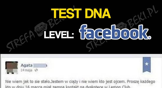 Test DNA - level Facebook
