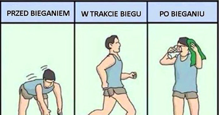 Bieganie 30 lat temu VS dziś