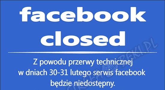 Facebook closed
