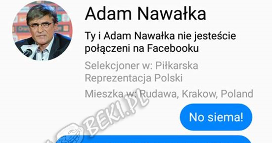Adam czytaj Facebooka!