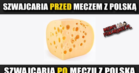 Szwajcaria PRZED i PO meczu z Polską ! :D