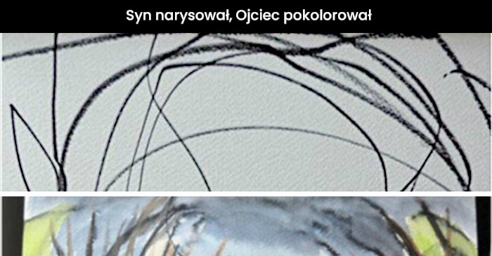 Tata zwieńczył dzieło syna