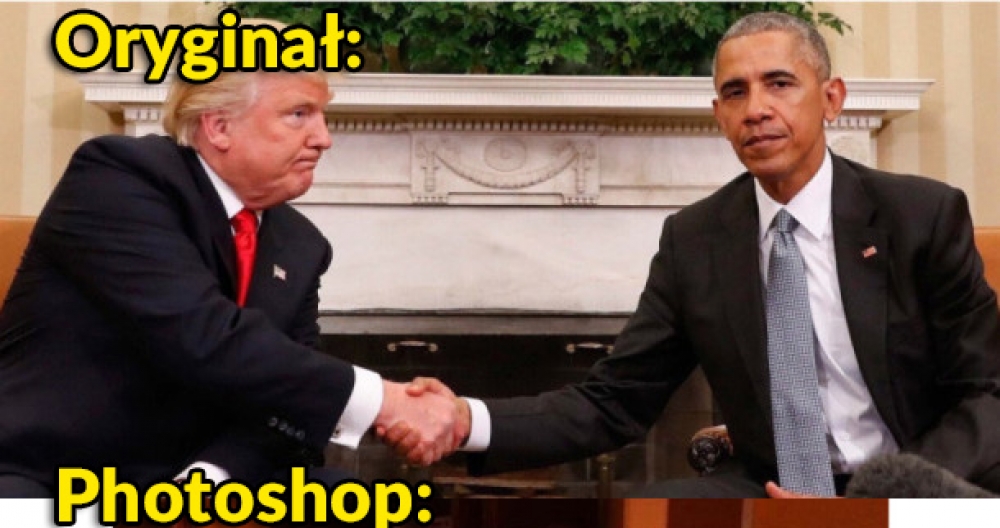 Obama, Trump i mistrzowie Photoshopa w akcji