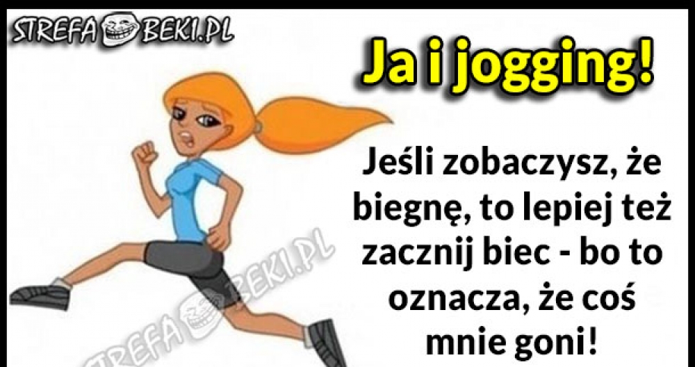 Ja i jogging!