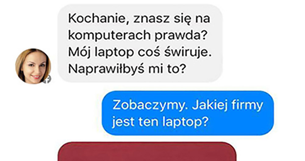 Zepsuty laptop