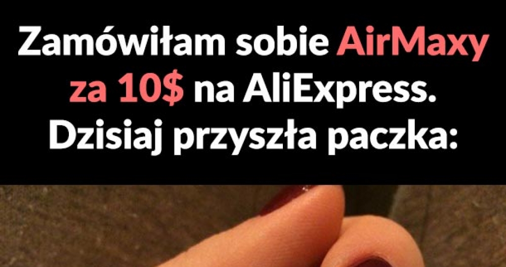 AirMaxy z AliExpress