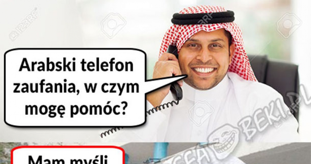 Arabski telefon zaufania