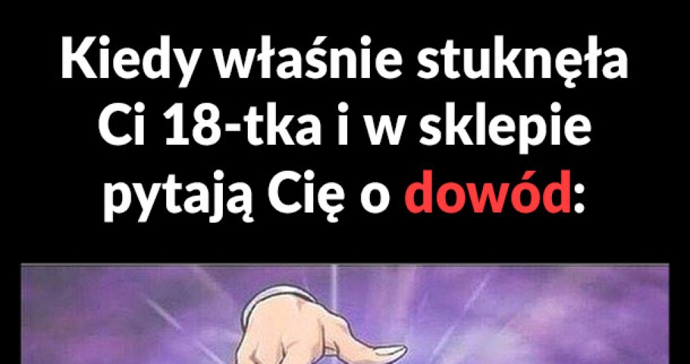 To uczucie :D