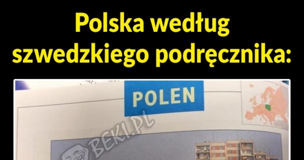 Polska według szwedzkiego podręcznika