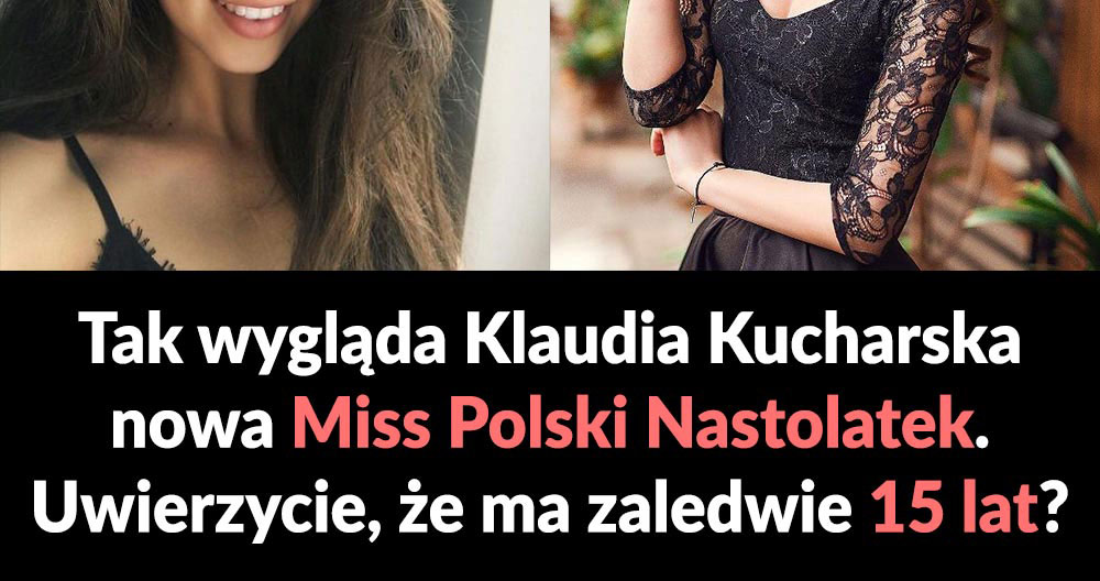 Nowa Miss Polski Nastolatek