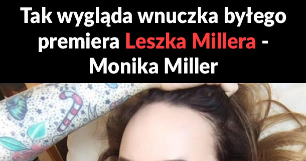 Wnuczka Leszka Millera