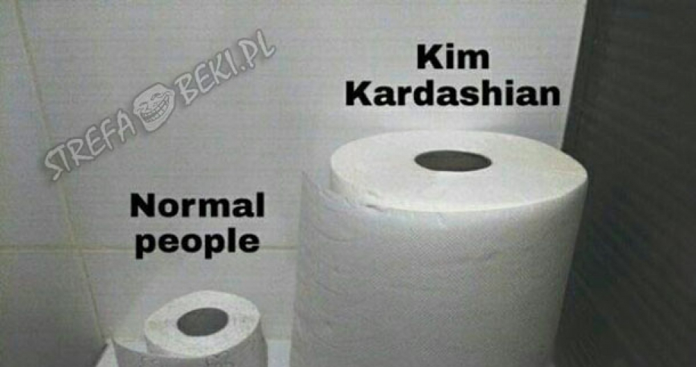 Kim Kardashian vs normalni ludzie