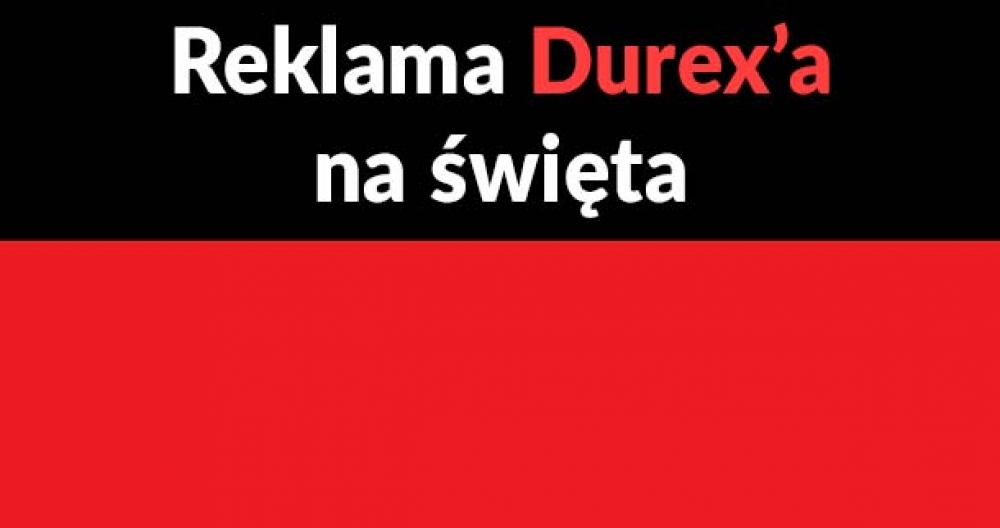 Świąteczna reklama Durex'a