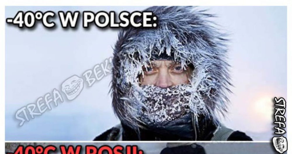 Zima w Polsce i w Rosji