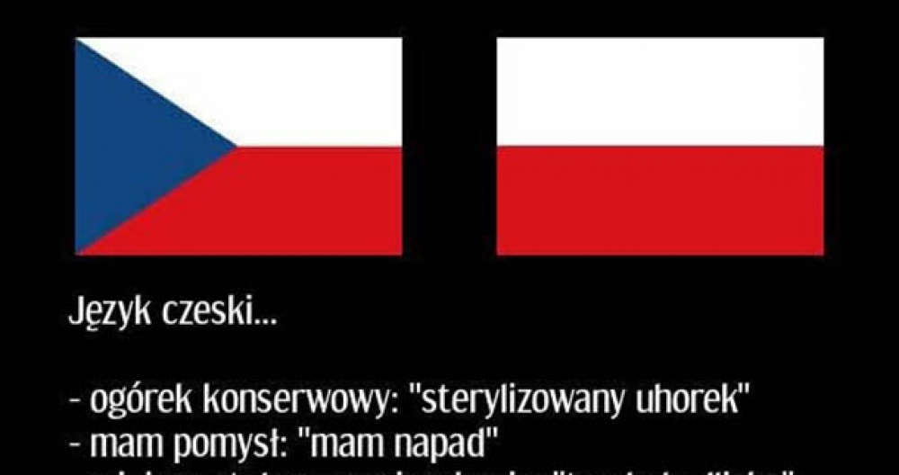Język czeski jest prosty