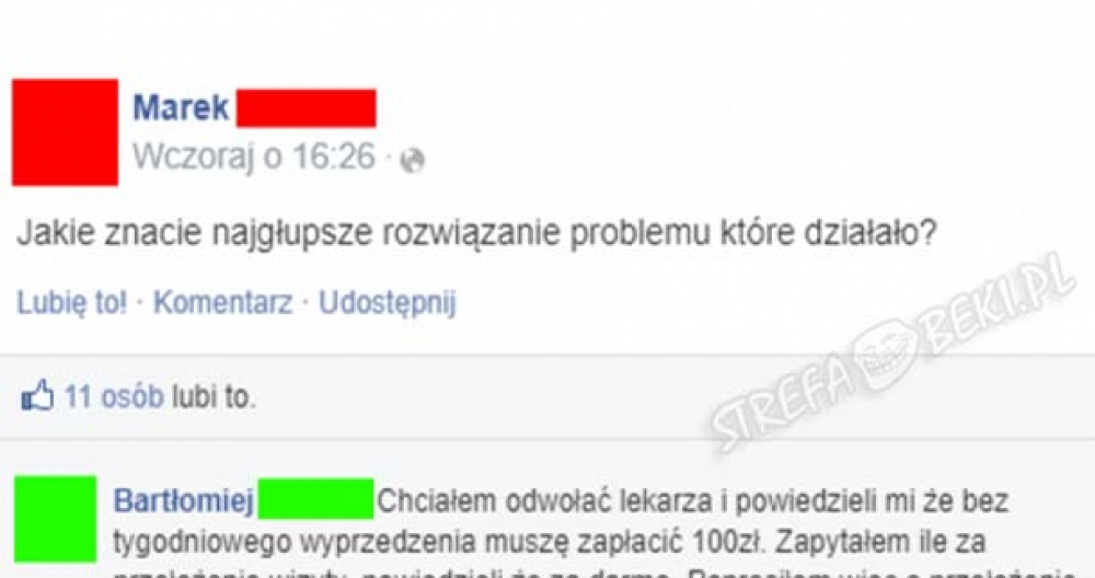 Nie ma głupich rozwiązań
