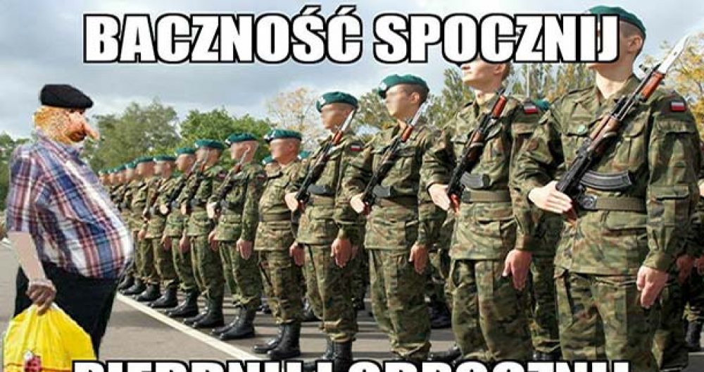 Janusz we wojsku :D