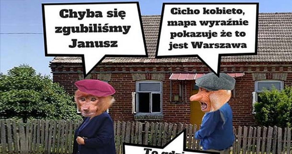 Janusze w Warszawie :D